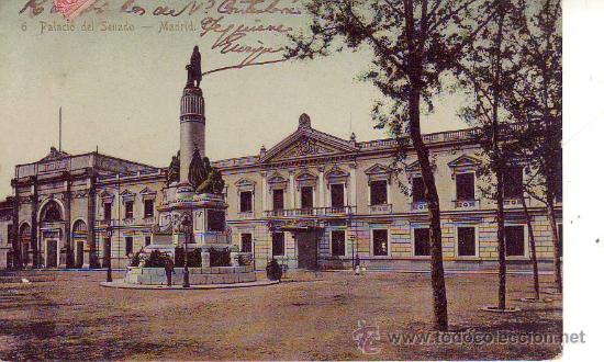 Postales: Madrid - palacio del senado - Foto 1