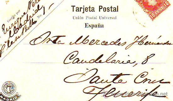 Postales: Madrid - palacio del senado - Foto 2