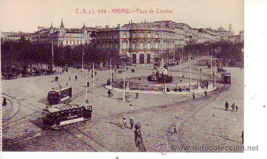 Postales: Madrid - plaza de castelar - Foto 1