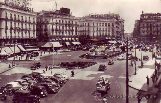 Postales: madrid - puerta del sol - Foto 1