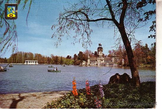 Postales: MADRID - ESTANQUE DEL RETIRO - Foto 1