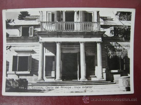 Postais: EL ESCORIAL, CASITA DEL PRINCIPE, VISTA EXTERIOR - POSTAL FOTOGRAFICA