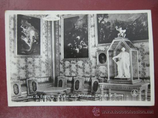 Postais: EL ESCORIAL, CASITA DEL PRINCIPE, SALA DE LA TORRE - POSTAL FOTOGRAFICA