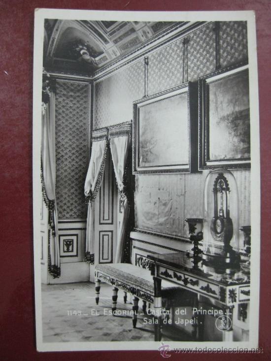 Postais: EL ESCORIAL, CASITA DEL PRINCIPE, SALA DE JAPELI - POSTAL FOTOGRAFICA