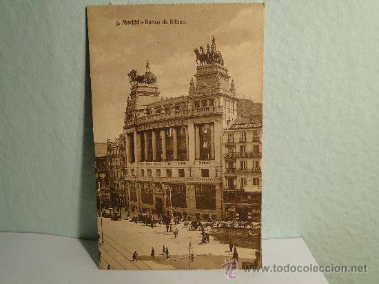 Postales: MADRID . BANCO de BILBAO-S/C - Foto 1