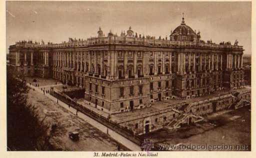 Postales: MADRID N&ordm; 31 PALACIO NACIONAL SIN CIRCULAR - Foto 1