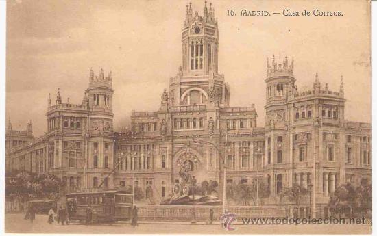 Postais: TARJETA POSTAL DE MADRID.16. CASA DE CORREOS