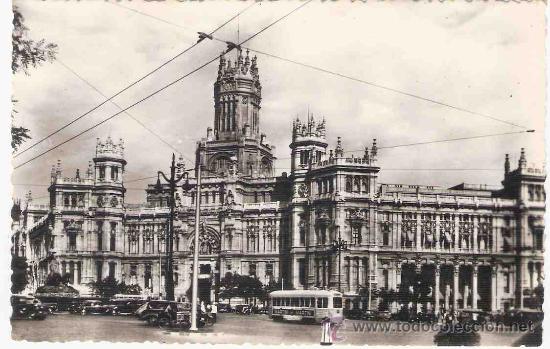 Postais: TARJETA POSTAL DE MADRID.93. CASA DE CORREOS. HELIOTIPIA ARTISTICA ESPA&Ntilde;OLA.