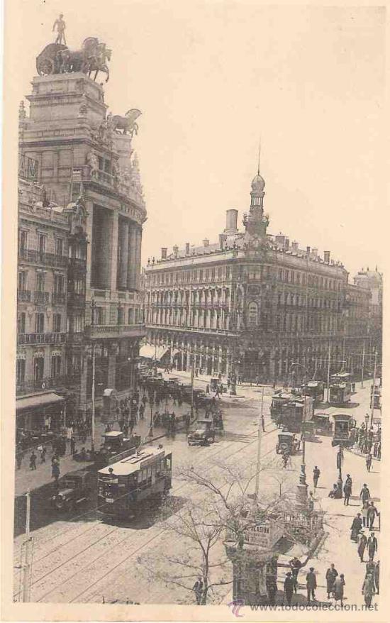 Postais: TARJETA POSTAL DE MADRID.54. CALLE DE ALCALA. FOTOTIPIA HAUSER Y MENET.