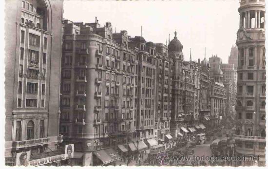Postais: TARJETA POSTAL DE MADRID.70. GRAN VIA.
