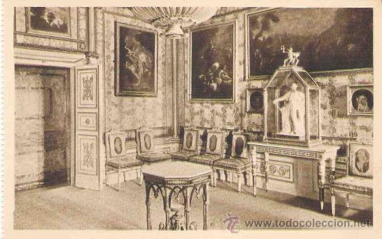Postais: TARJETA POSTAL DE MADRID.ESCORIAL. CASITA DEL PRINCIPE. SALA DE LA TORRE. HAUSER Y MENET.