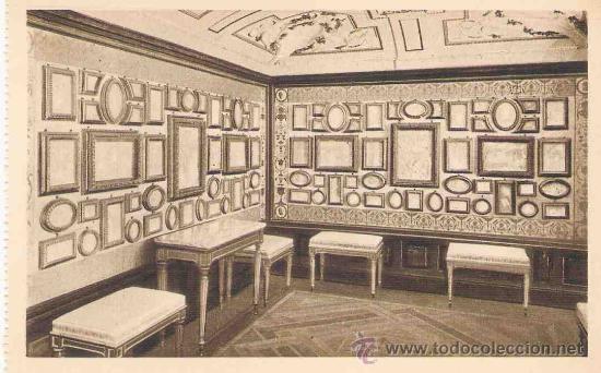 Postais: TARJETA POSTAL DE MADRID.ESCORIAL. CASITA DEL PRINCIPE. SALA DE PORCELANAS DEL RETIRO. HAUSER Y MENE