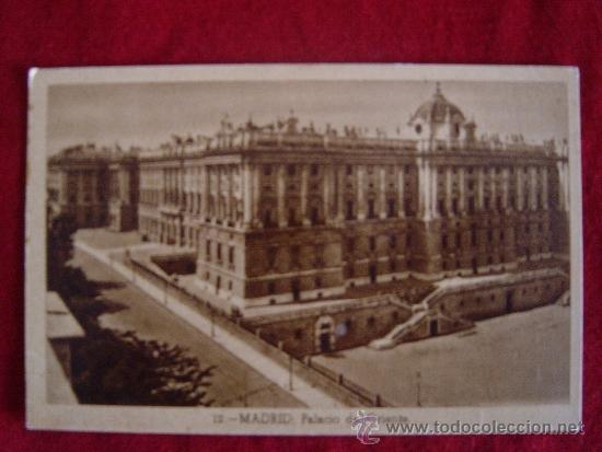 Postales: POSTAL-MADRID.Palacio de Oriente - Foto 1