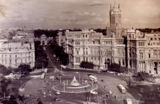 Postales: MADRID - PLAZA DE LA CIBELES - Foto 1
