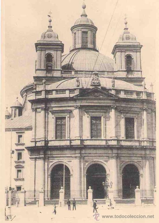 Postais: TARJETA POSTAL DE MADRID.45. SAN FRANCISCO EL GRANDE. FOTOTIPIA HAUSER Y MENET.
