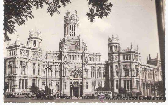 Postais: TARJETA POSTAL DE MADRID.N.&ordm;3. PALACIO DE TELECOMUNICACION. DOMINGEZ.