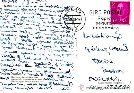 Postales: reverso - Foto 2