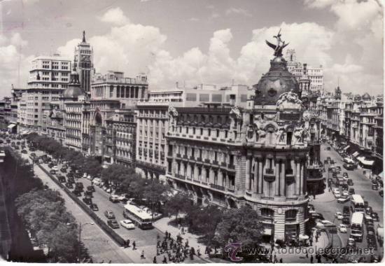 Postales: MADRID.  EL F&Eacute;NIX Y CALLE DE ALCAL&Aacute; - Foto 1