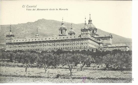 Postales: MADRID MONASTERIO DE EL ESCORIAL SIN ESCRIBIR - Foto 1