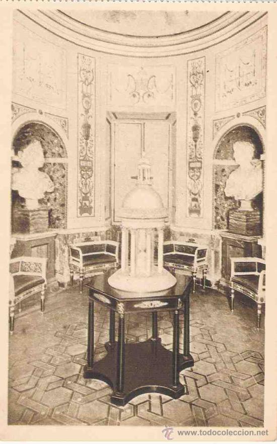 Postcards: TARJETA POSTAL DE MADRID.ESCORIAL. CASITA DEL PRINCIPE. SALONCITO DE CAFE. HAUSER Y MENET.