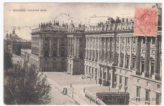 Cartes Postales: TARJETA POSTAL DE MADRID.PALACIO REAL. N.&ordm;.7.