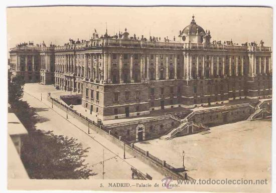Postales: TARJETA POSTAL DE MADRID.5. PALACIO DE ORIENTE.