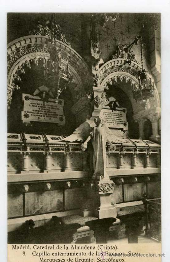 Postales: LOTE 10 POSTALES  MADRID CATEDRAL DE LA ALMUDENA CRIPTA - Foto 5