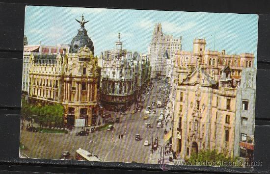 Postales: 2.- MADRID. AVENIDA DE JOSE ANTONIO - Foto 1