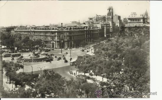 Postales: MADRID CIBELES ESCRITA - Foto 1