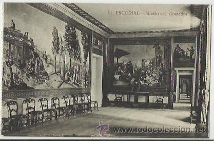 Postales: EL ESCORIAL - Palacio - El Comedor. Sin circular - Foto 1