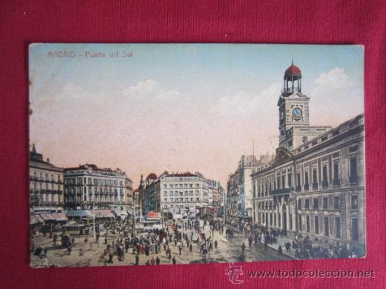 Postales: MADRID -  PUERTA DEL SOL - Foto 1