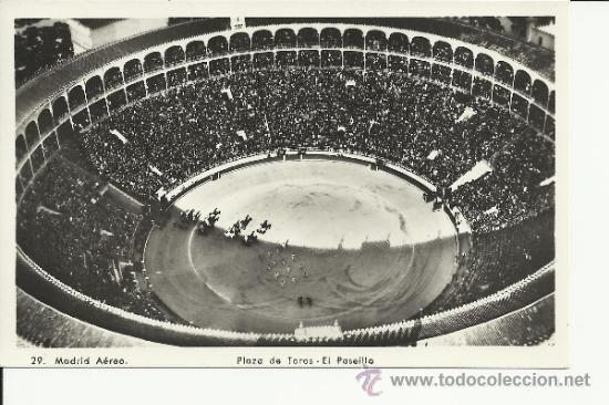 Postales: MADRID PLAZA DE TOROS EL PASEILLO - Foto 1