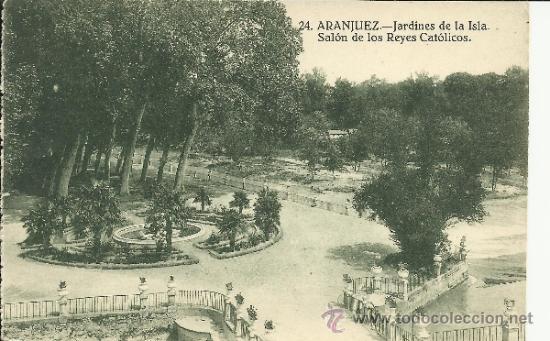 Postales: MADRID ARANJUEZ JARDINES DE LA ISLA - Foto 1