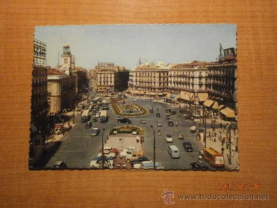 Postales: POSTAL MADRID PUERTA DEL SOL ESCRITA - Foto 1