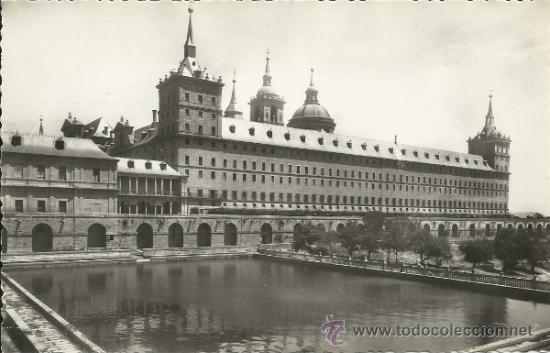 Postales: MADRID MONASTERIO EL ESCORIAL SIN ESCRIBIR - Foto 1