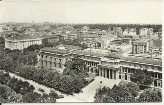 Postales: MADRID MUSEO DEL PRADO ESCRITA DORSO CON DEFECTOS - Foto 1