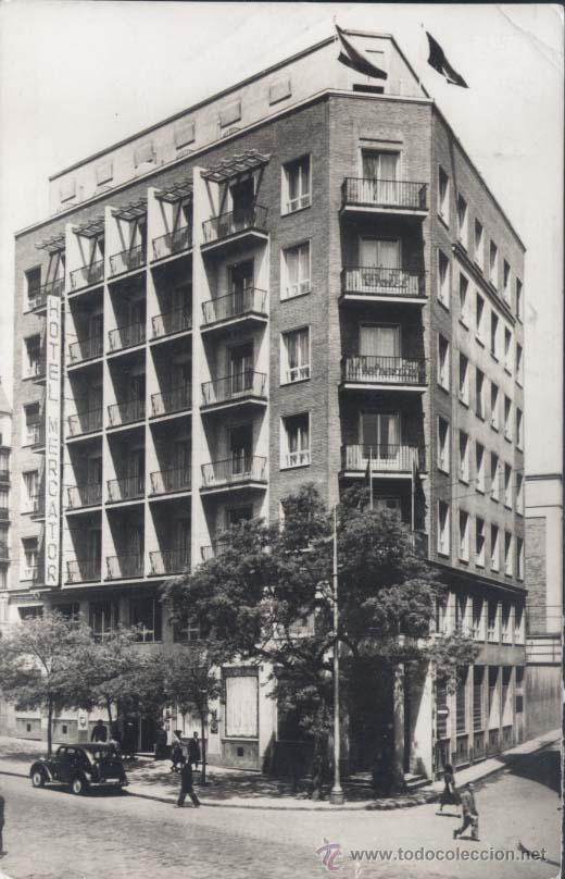 Postkarten: MADRID.- HOTEL MERCATOR