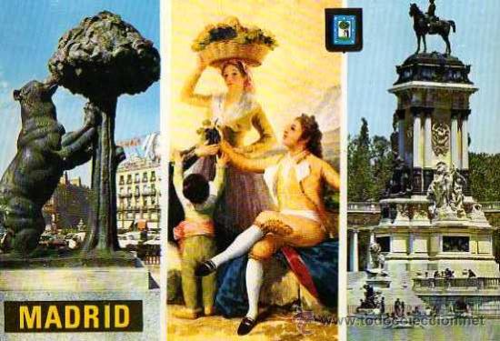 Postales: Madrid. Escrita. - Foto 1
