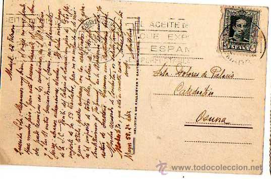 Postales: Madrid. Calle de Alcal&aacute;.Escrita - Foto 2