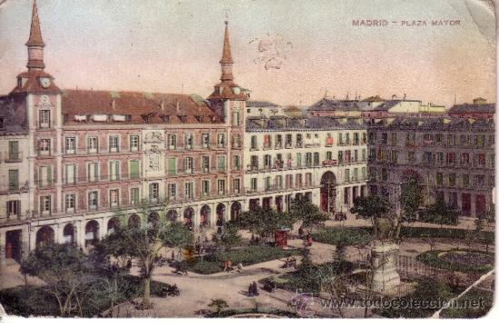 Postales: POSTAL DE MADRID - PLAZA MAYOR - Foto 1