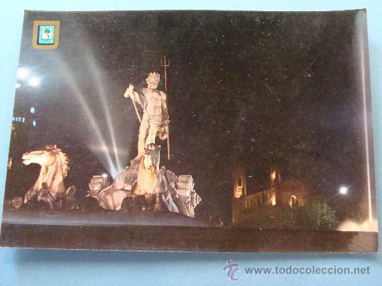 Postais: POSTAL DE MADRID. AÑO 1970. FUENTE DE NEPTUNO Y JERÓNIMOS REALES. 661.