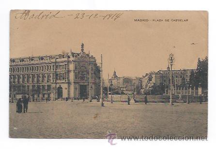 Postales: MADRID. PLAZA DE CASTELAR - Foto 1