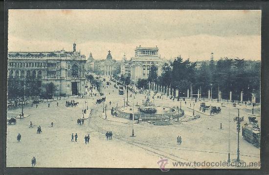 Postales: MADRID PLAZA DE CASTELAR GRAFOS - Foto 1