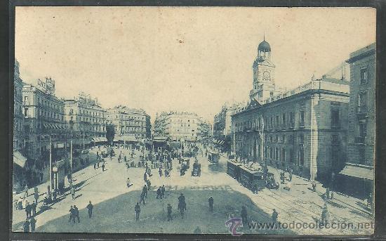 Postales: MADRID PUERTA DEL SOL GRAFOS - Foto 1