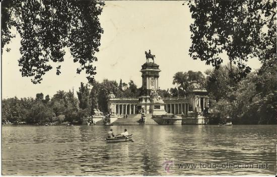 Postales: POSTAL: MADRID - ESTANQUE DEL RETIRO. - Foto 1