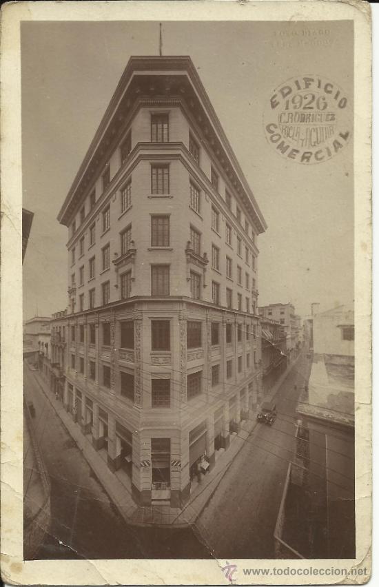 Postales: POSTAL: EDIFICIO COMERCIAL - C. RODRIGUEZ (MADRID?). - Foto 1
