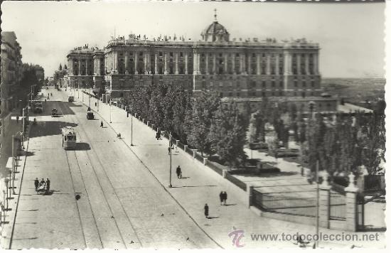 Postales: MADRID PALACIO REAL SIN ESCRIBIR - Foto 1