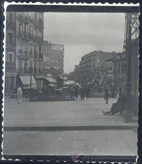Cartes Postales: MADRID.- FOTOGRAF&Iacute;A DE LAVAPIES- CALLE DE VALENCIA- MEDIDAS 8,5 X 7,5 CMS