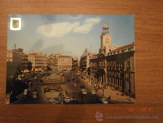 Postales: POSTAL MADRID PUERTA DEL SOL SIN CIRCULAR - Foto 1