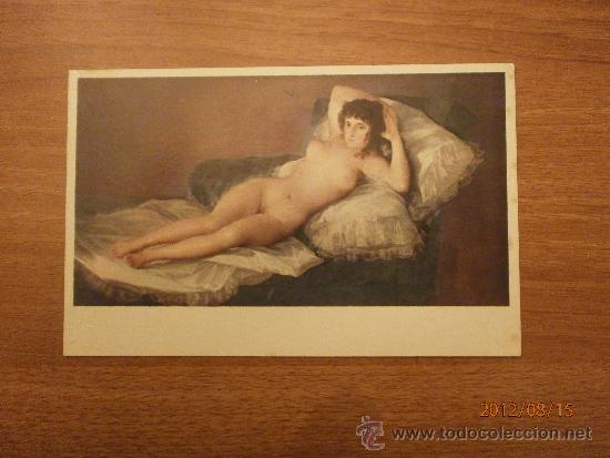 Postales: POSTAL MUSEO DEL PRADO GOYA MAJA DESNUDA SIN CIRCULAR